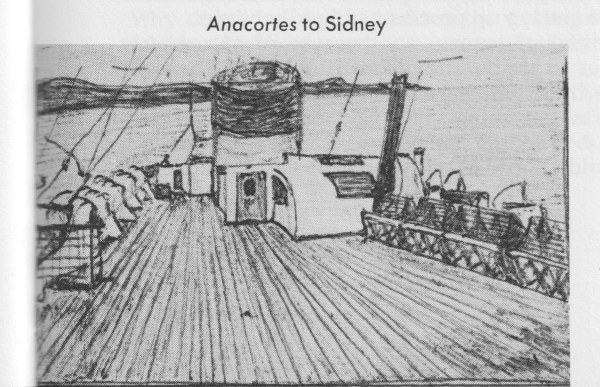 Anacortes to Sidney from Murder Incorporated - In a Keg - Book by Harold J. Treherne