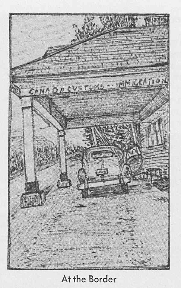 At The Border from Murder Incorporated - In a Keg - Book by Harold J. Treherne