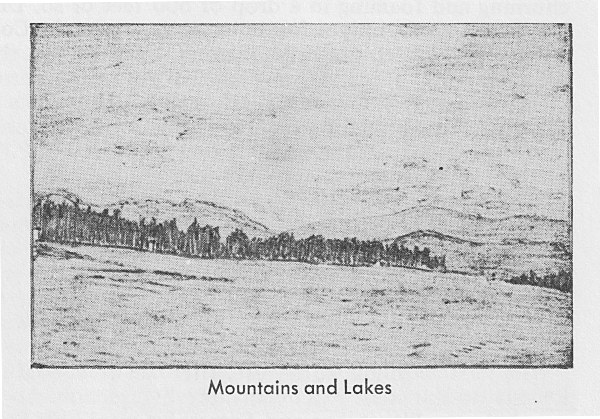 Mountains and Lakes from Murder Incorporated - In a Keg - Book by Harold J. Treherne