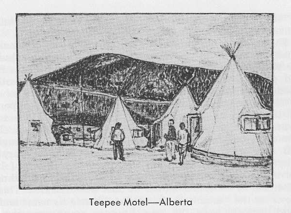 The Creston Valley Motel BC from Murder Incorporated - In a Keg - Book by Harold J. Treherne
