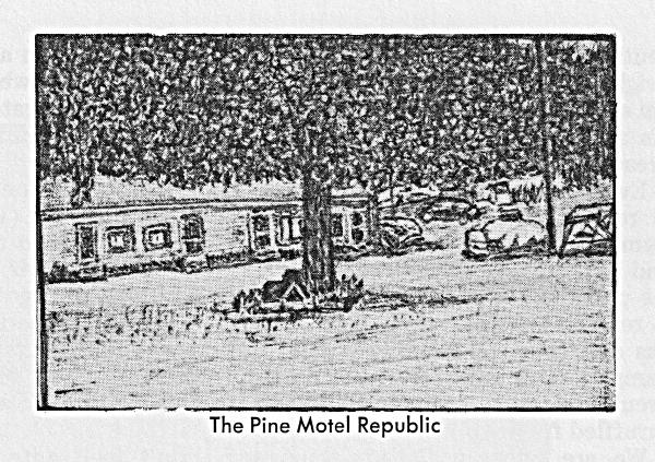 The Pine Motel Republic from Murder Incorporated - In a Keg - Book by Harold J. Treherne